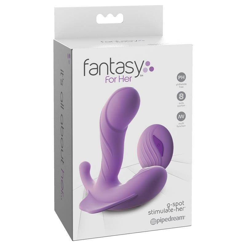 FANTASY FOR HER - ESTIMULADOR G-SPOT STIMULATE-HER PÚRPURA
