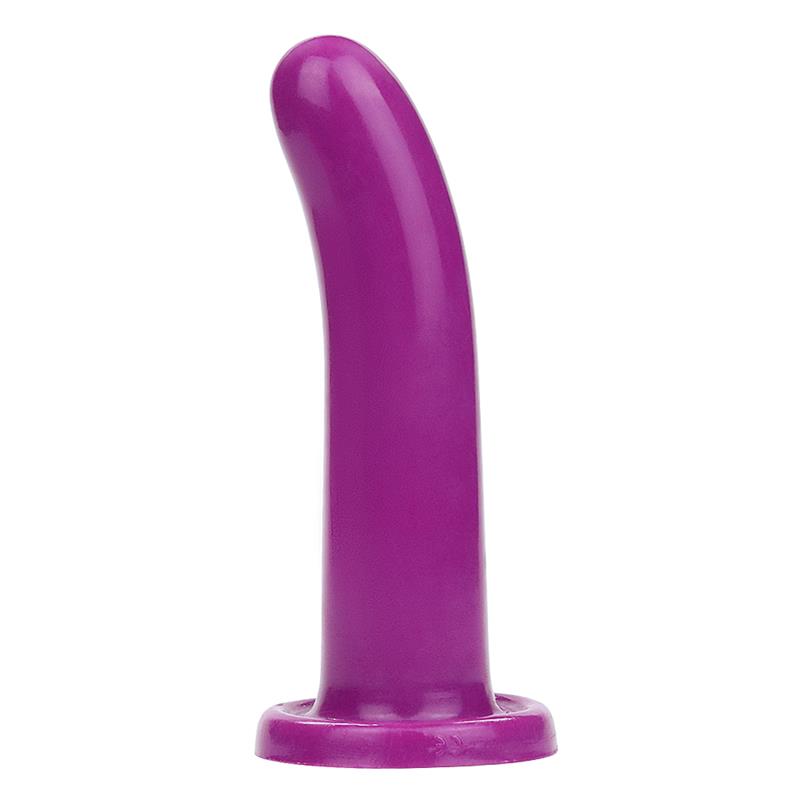 LOVETOY - ESTIMULADOR HOLY DONG 5.5 SILICONA LÍQUIDA PÚRPURA