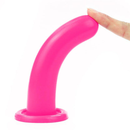 LOVETOY - ESTIMULADOR HOLY DONG 5.5 SILICONA LÍQUIDA ROSA