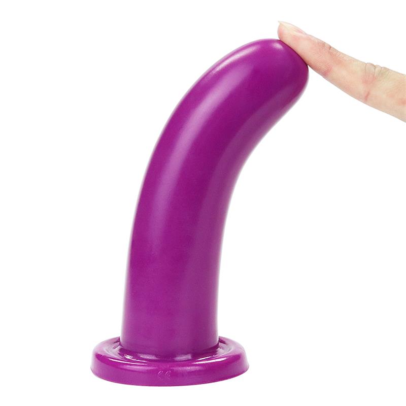 LOVETOY - ESTIMULADOR HOLY DONG 6 SILICONA LÍQUIDA PÚRPURA