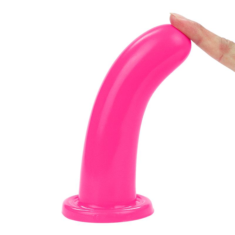 LOVETOY - ESTIMULADOR HOLY DONG 6 SILICONA LÍQUIDA ROSA