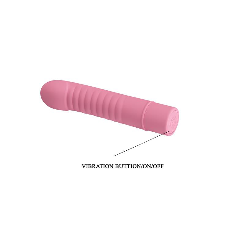 PRETTYLOVE - ESTIMULADOR MICK SILICONA ROSA