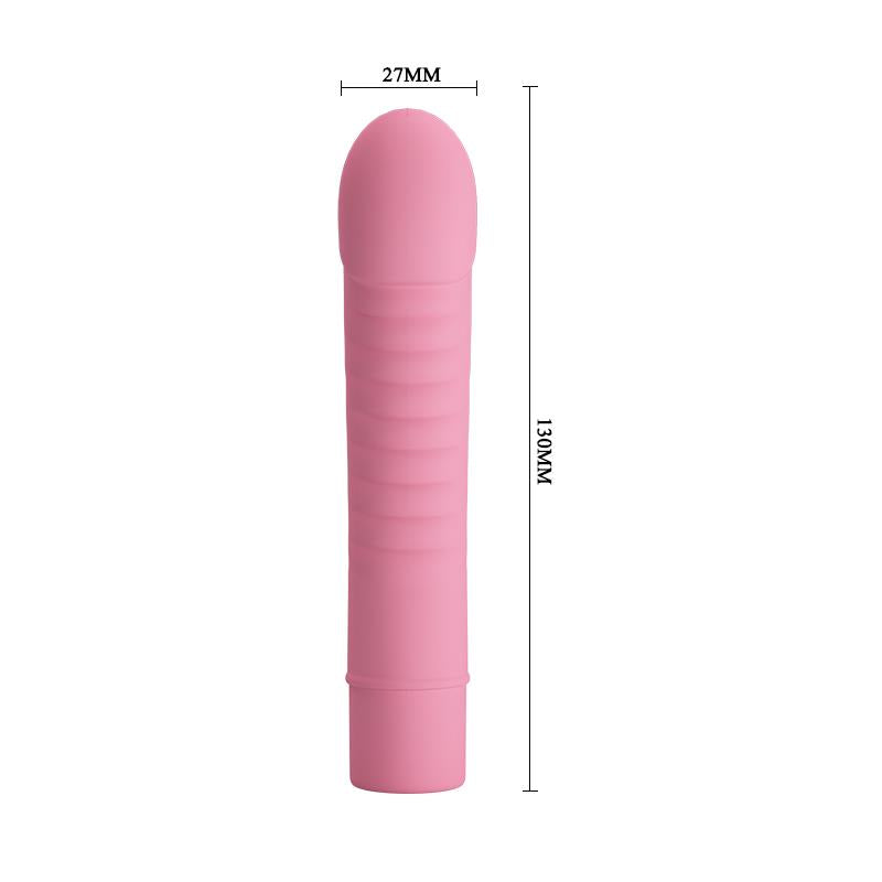 PRETTYLOVE - ESTIMULADOR MICK SILICONA ROSA