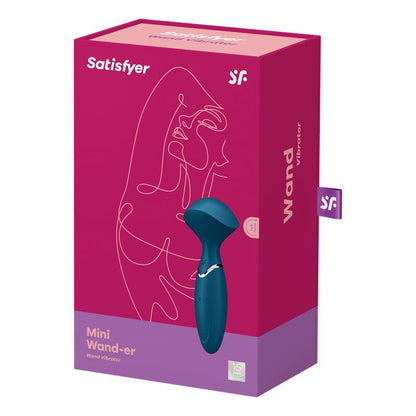 SATISFYER - ESTIMULADOR MINI WAND-ER AZUL