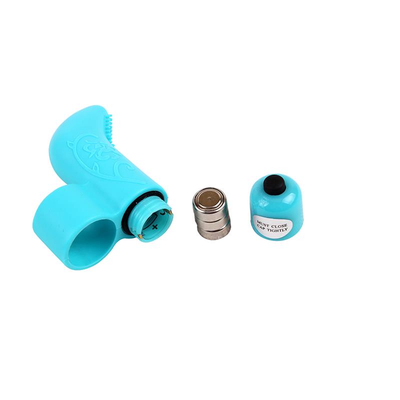 CHISA - ESTIMULADOR MISSWEET 7.6 X 2.2 CM SILICONA AZUL