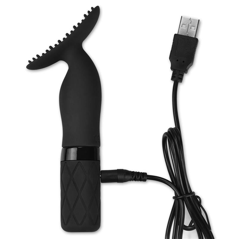 LOVETOY - ESTIMULADOR O-SENSUAL CLIT JIGGLE USB NEGRO