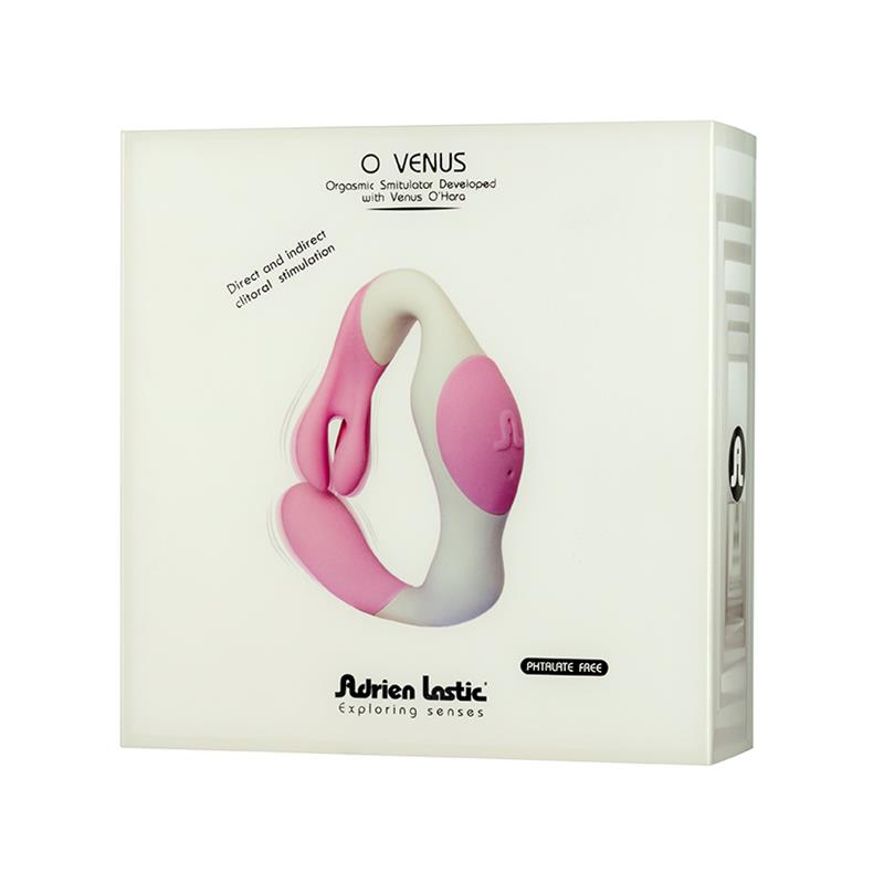 ADRIEN LASTIC - ESTIMULADOR O VENUS SILICONA 10 X 3.2 CM