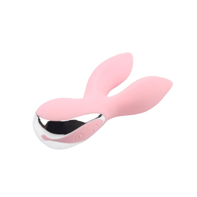 CHISA - ESTIMULADOR OH MY RABBIT SILICONA ROSA