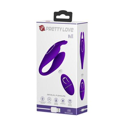 PRETTYLOVE - ESTIMULADOR PARA PAREJAS BILL FUNCIÓN MEMORIA
