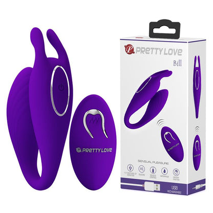 PRETTYLOVE - ESTIMULADOR PARA PAREJAS BILL FUNCIÓN MEMORIA