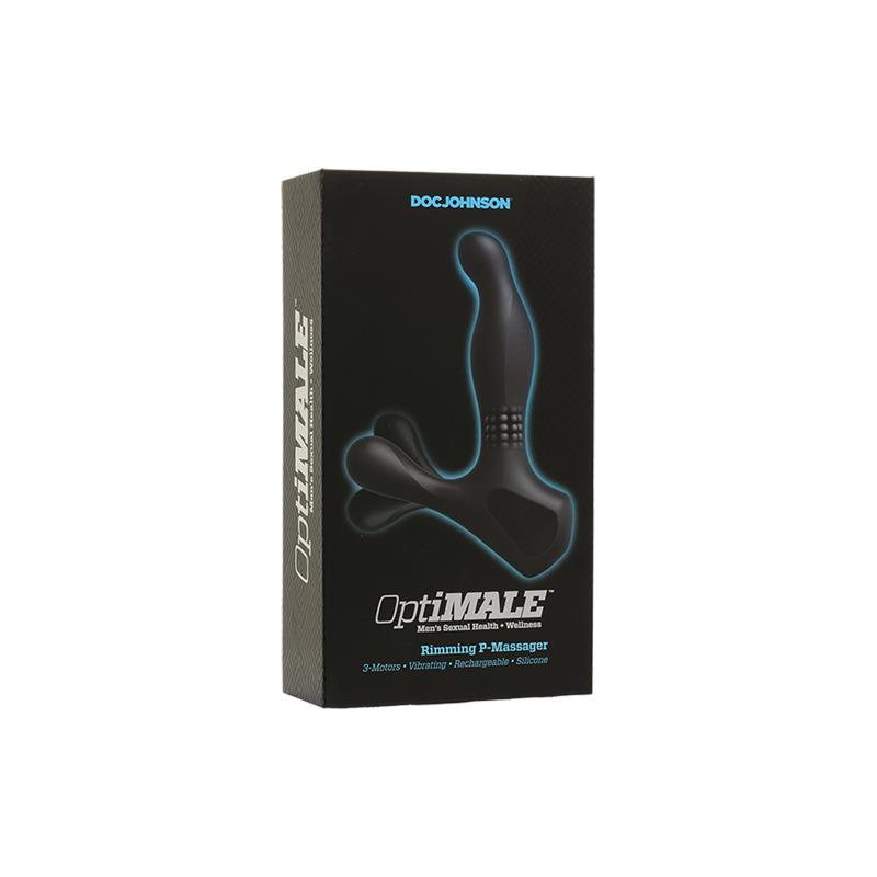 OPTIMALE - ESTIMULADOR PERIANAL 3 MOTORES RIMMING P-MASSAGER