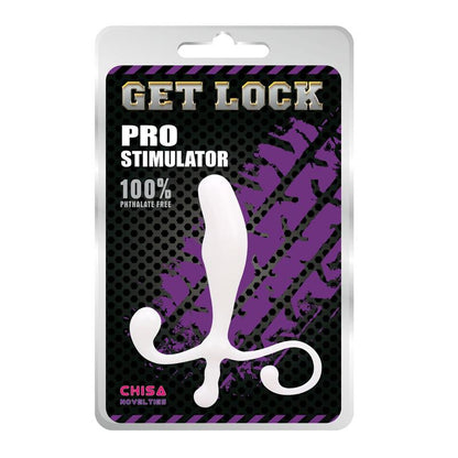 CHISA - ESTIMULADOR PROSTATICO 12.5 X 2.5 CM BLANCO