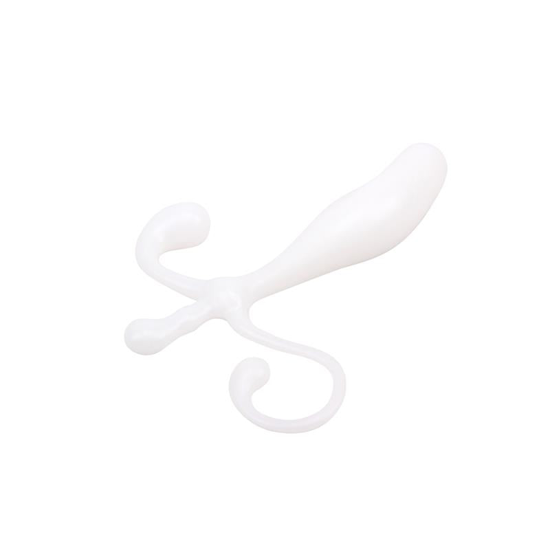 CHISA - ESTIMULADOR PROSTATICO 12.5 X 2.5 CM BLANCO