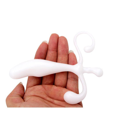 CHISA - ESTIMULADOR PROSTATICO 12.5 X 2.5 CM BLANCO