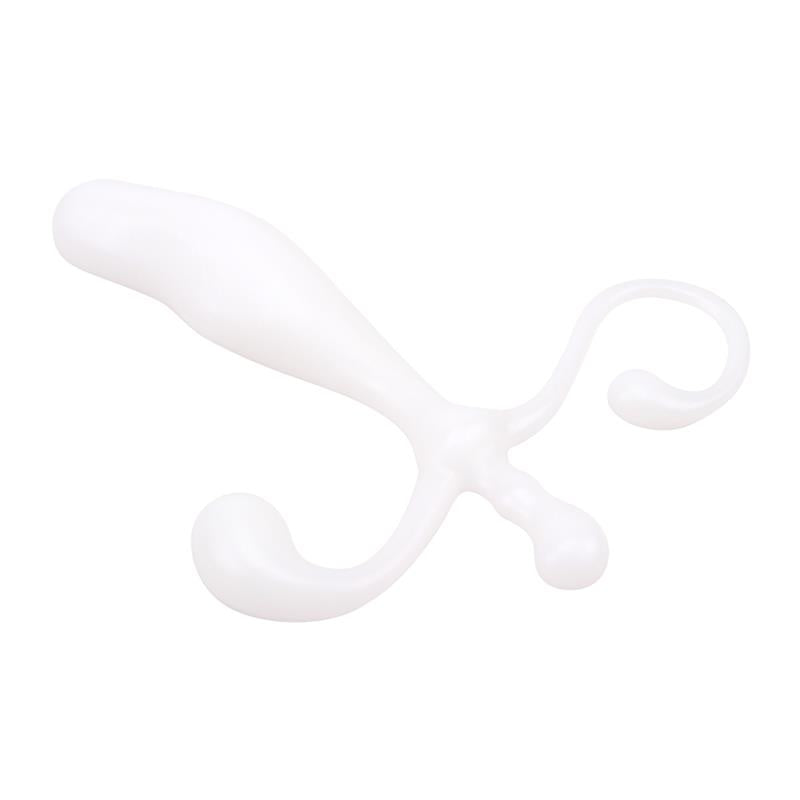 CHISA - ESTIMULADOR PROSTATICO 12.5 X 2.5 CM BLANCO