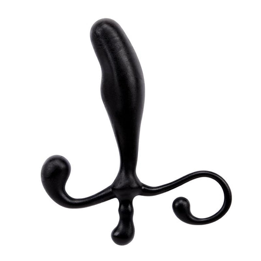CHISA - ESTIMULADOR PROSTATICO 12.5 X 2.5 CM NEGRO