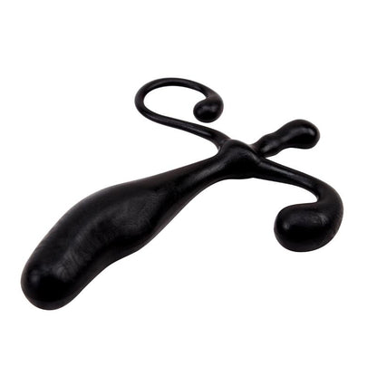 CHISA - ESTIMULADOR PROSTATICO 12.5 X 2.5 CM NEGRO