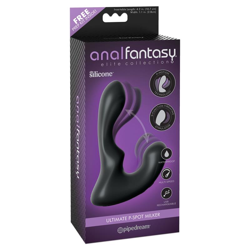 ANAL FANTASY ELITE - ESTIMULADOR PROSTÁTICO COLOR NEGRO