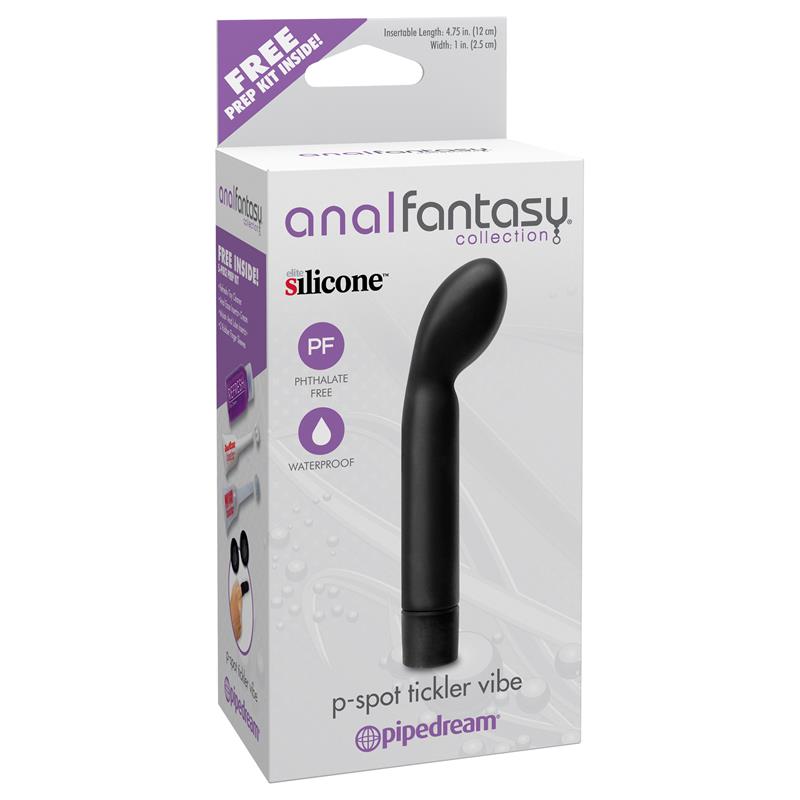 ANAL FANTASY COLLECT. - ESTIMULADOR PROSTÁTICO NEGRO