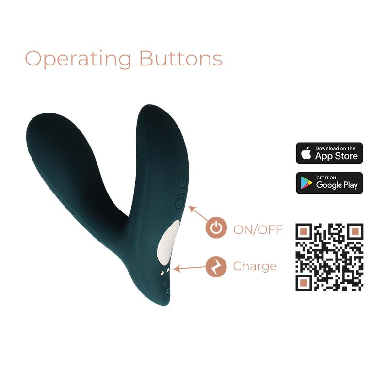 ADRIEN LASTIC - ESTIMULADOR PROSTÁTICO PULSATION CON APP