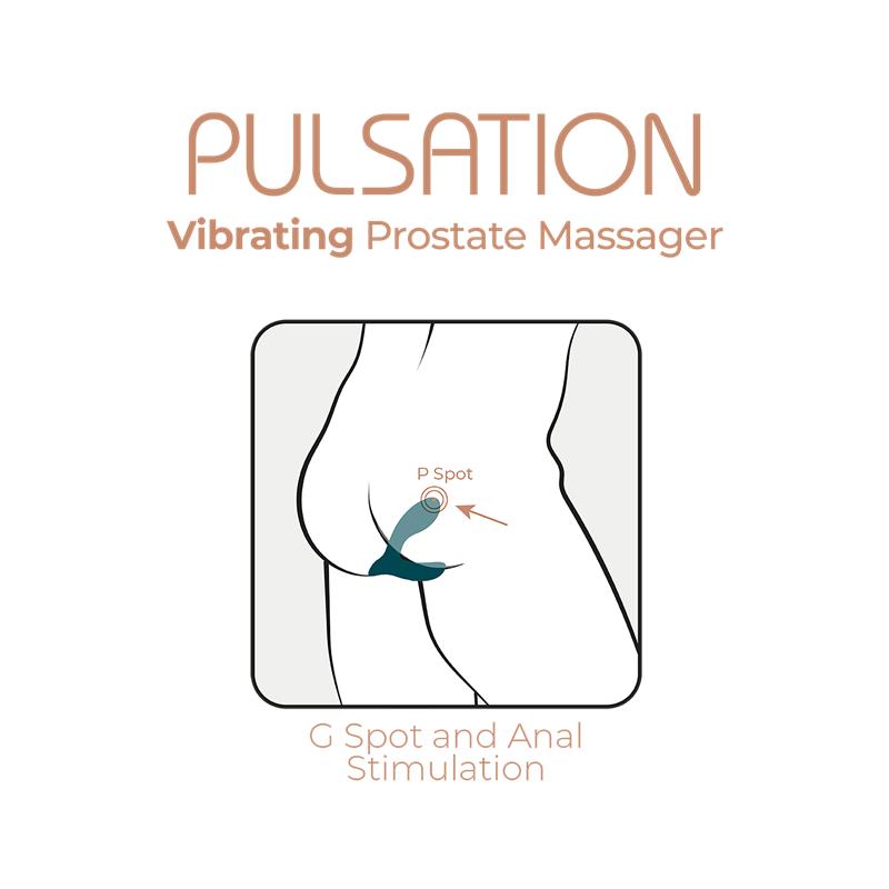 ADRIEN LASTIC - ESTIMULADOR PROSTÁTICO PULSATION CON APP