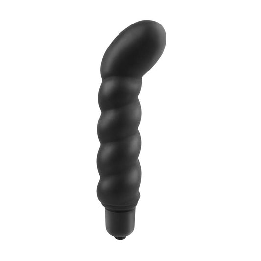 ANAL FANTASY COLLECT. - ESTIMULADOR PROSTÁTICO RIBBED P-SPOT VIBE NEGRO