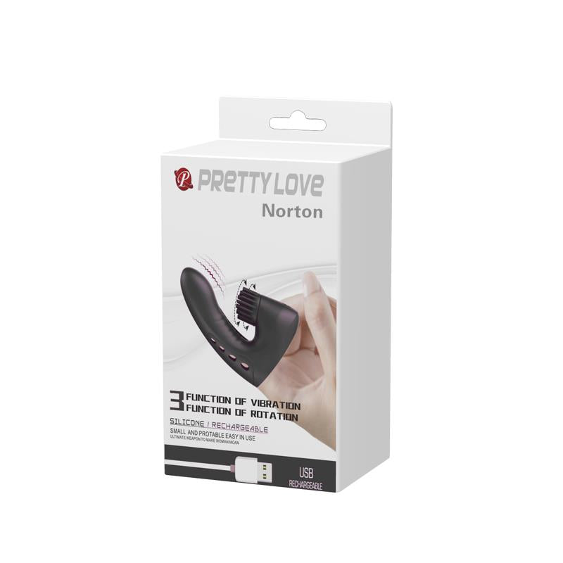 PRETTYLOVE - ESTIMULADOR ROTACIÓN MAGIC DRILL USB SILICONA