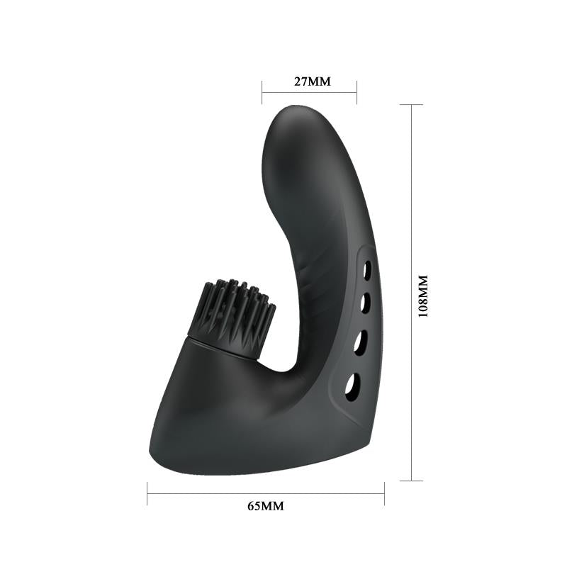 PRETTYLOVE - ESTIMULADOR ROTACIÓN MAGIC DRILL USB SILICONA