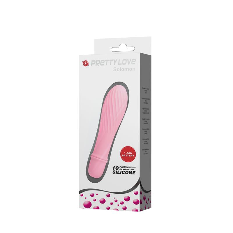 PRETTYLOVE - ESTIMULADOR SOLOMON ROSA CLARO CL90