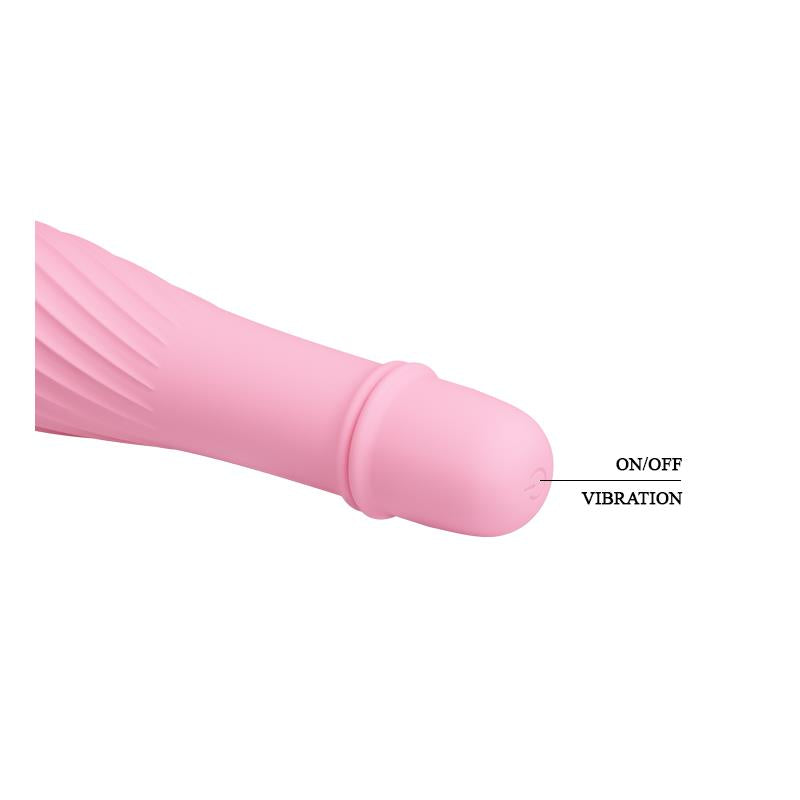 PRETTYLOVE - ESTIMULADOR SOLOMON ROSA CLARO CL90