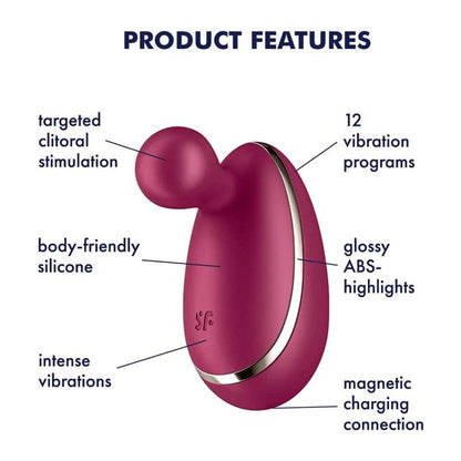 SATISFYER - ESTIMULADOR SPOT ON 1 BERRY