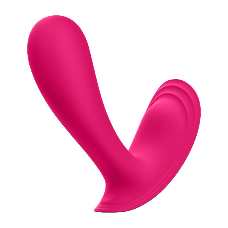 SATISFYER - ESTIMULADOR TOP SECRET CON APP ROSA