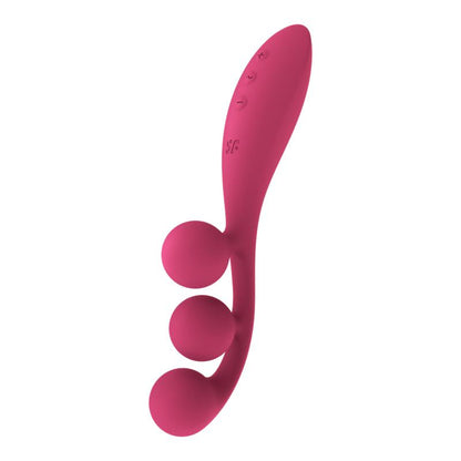 SATISFYER - ESTIMULADOR TRI BALL 1 ROJO
