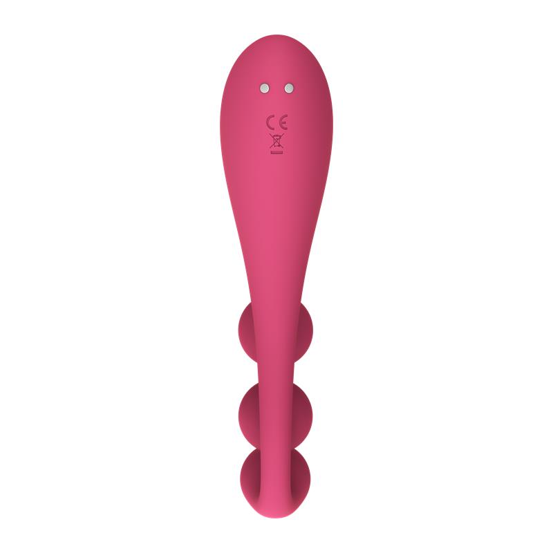 SATISFYER - ESTIMULADOR TRI BALL 1 ROJO
