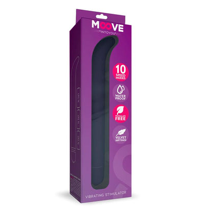 MOOVE - ESTIMULADOR VIBRADOR PUNTO G 10 FUNCIONES PÚRPURA
