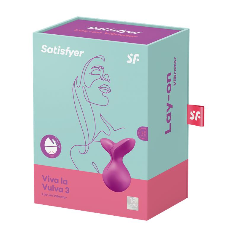 SATISFYER - ESTIMULADOR VIVA LA VULVA 3 VIOLET