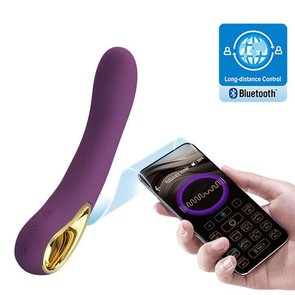 PRETTYLOVE - ETHAN VIBRADOR CON APP PÚRPURA