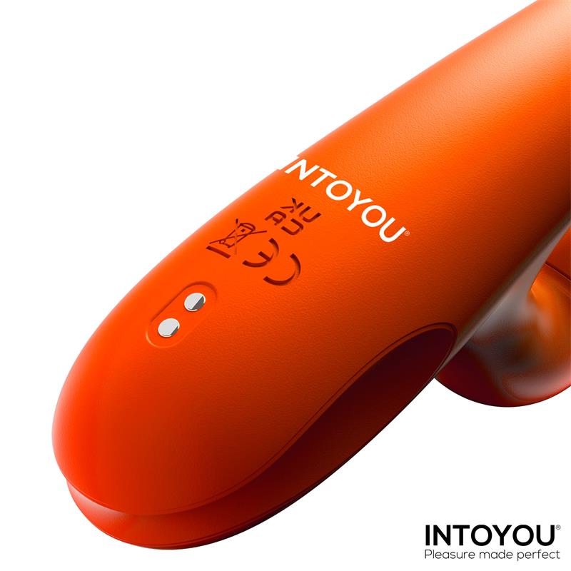 INTOYOU - ETHAN VIBRADOR MASAJE 360º PARA EL PUNTO G Y CABEZALES INTERCAMBIABLES