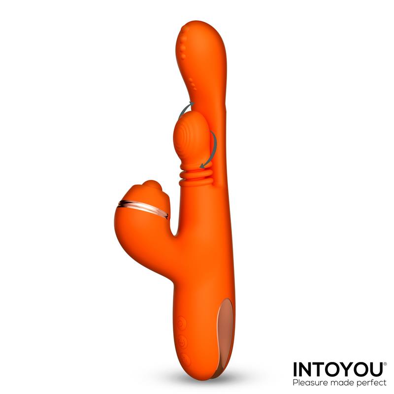INTOYOU - ETHAN VIBRADOR MASAJE 360º PARA EL PUNTO G Y CABEZALES INTERCAMBIABLES