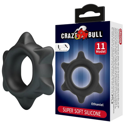 CRAZY BULL - ETHANIEL ANILLO PARA EL PENE SILICONA MOD 11