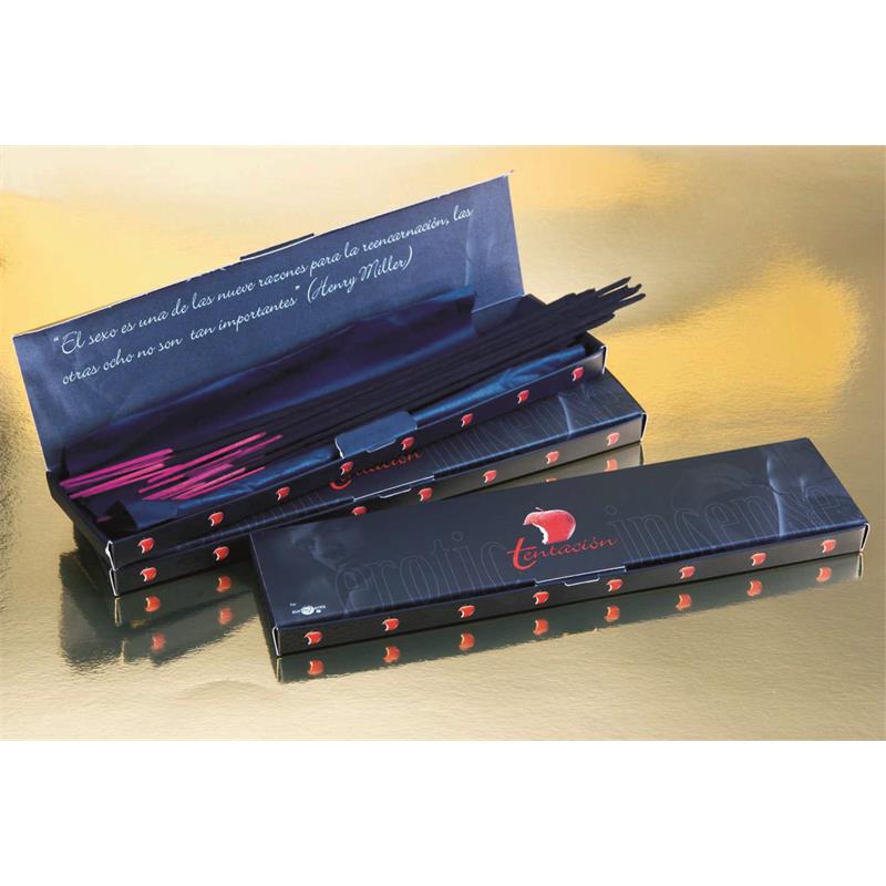 TENTACION - TENTACIÓN CAJA INCIESO EROTICO FEROMONAS 20 STICKS CHOCOLATE