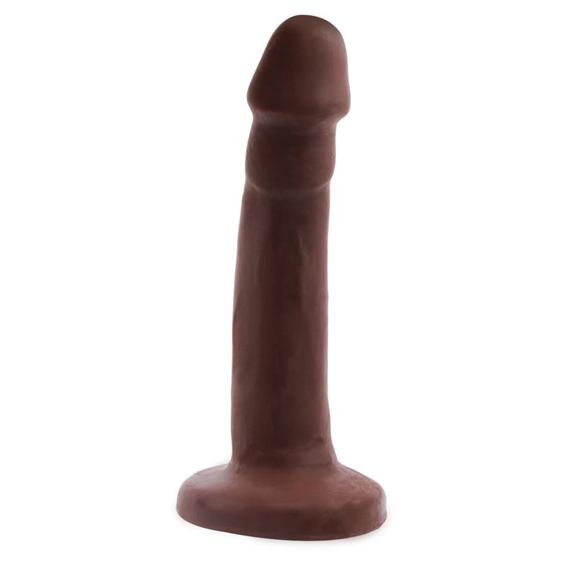CHISA - EVES ALLURE DILDO DUAL DENSITY MARRÓN 18.5CM