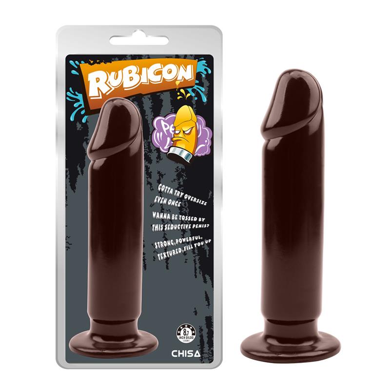 CHISA - EVIL DILDO PLUG ANAL XL 8.7 - 22CM MARRÓN