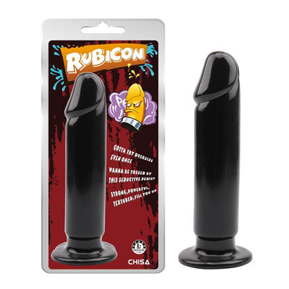 CHISA - EVIL DILDO PLUG ANAL XL 8.7 - 22CM NEGRO
