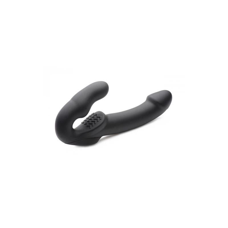 STRAP U - EVOKE VIBRADOR DOBLE NEGRO