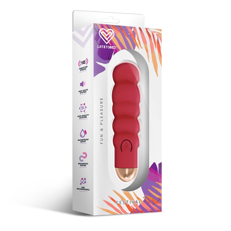 FESTIVAL - EWON ESTIMULADOR 10 VELOCIDADES RUST RED