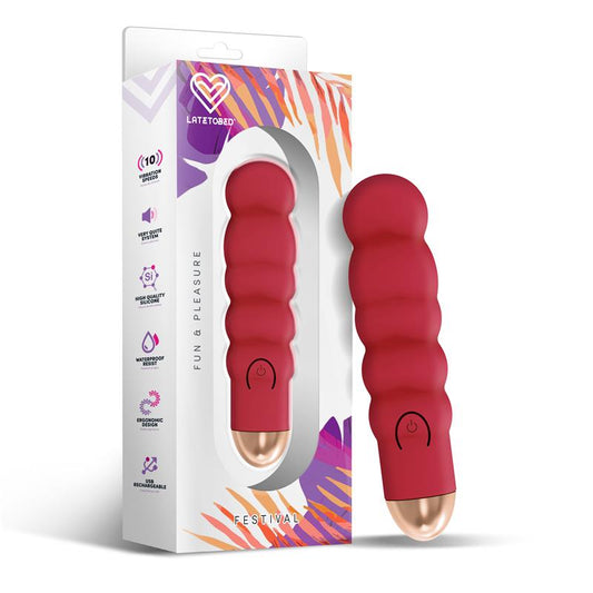 FESTIVAL - EWON ESTIMULADOR 10 VELOCIDADES RUST RED