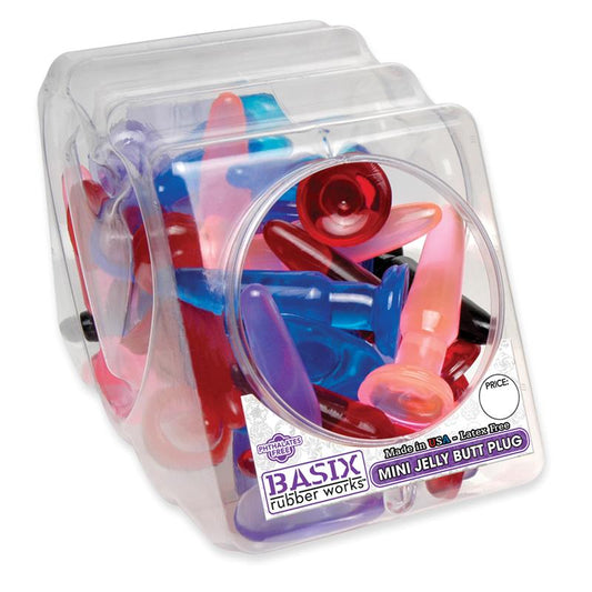 BASIX RUBBER WORKS - EXPOSITOR MINI PLUGS COLORES ALEATORIOS
