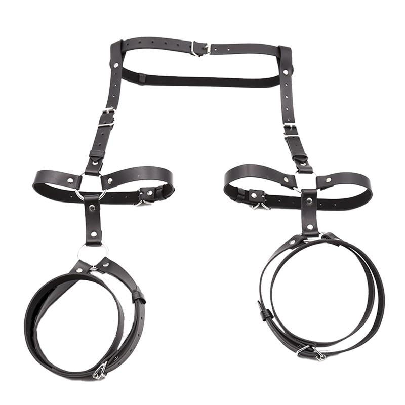 INTOYOU BDSM LINE - FABIAN ARNÉS PARA PIERNA Y CINTURA AJUSTABLE