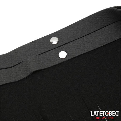 LATETOBED BDSM LINE - FALDA DE FLECOS AJUSTABLE